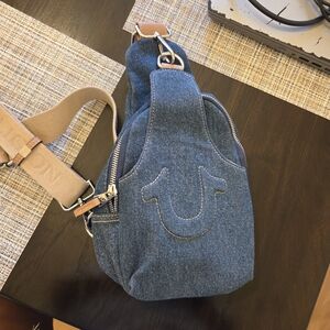 Denim Sling Bag